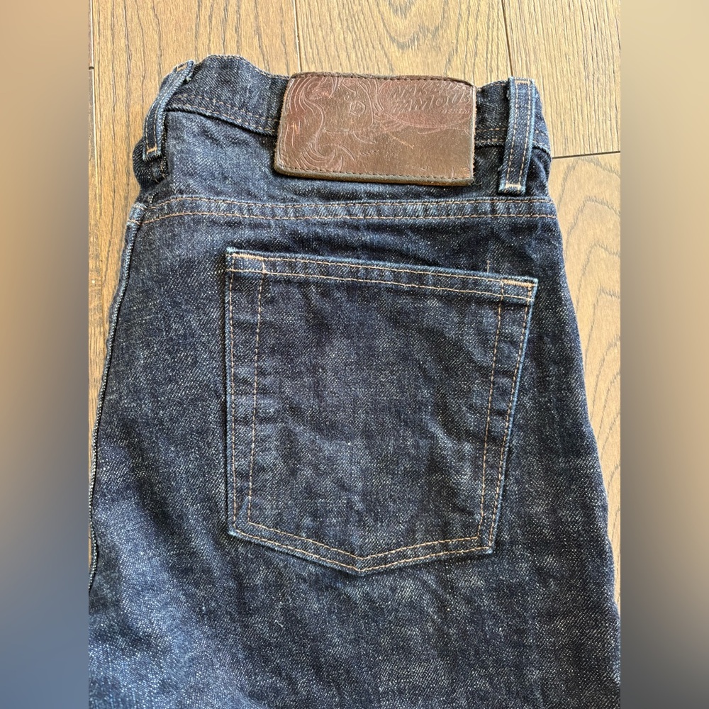 Naked & Famous Weird Guy Suvin SLS, made in Canada with Japanese raw selvedge